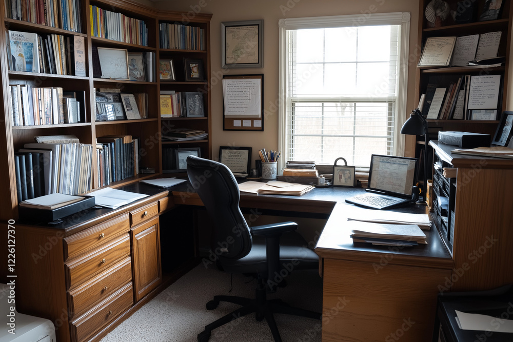 Tidy Home Office: Documents Perfectly Organized for Efficiency Tidy Home Office: Documents Perfectly Organized for Efficiency