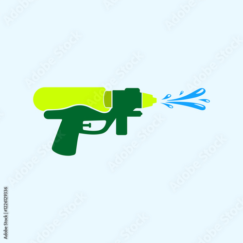 simple water gun icon