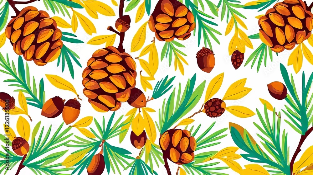 Homesteading Abundance: Pinecone Patterned Harvest Homesteading Abundance: Pinecone Patterned Harvest