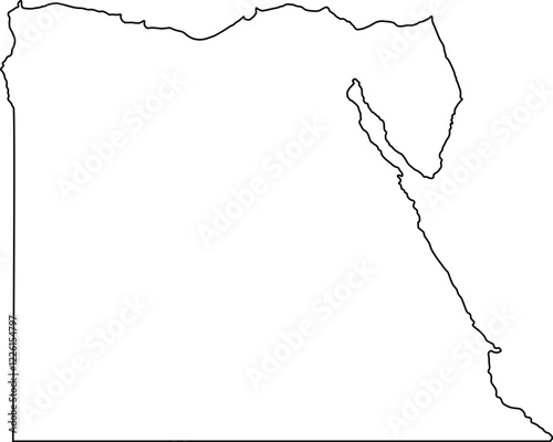 Egypt map.