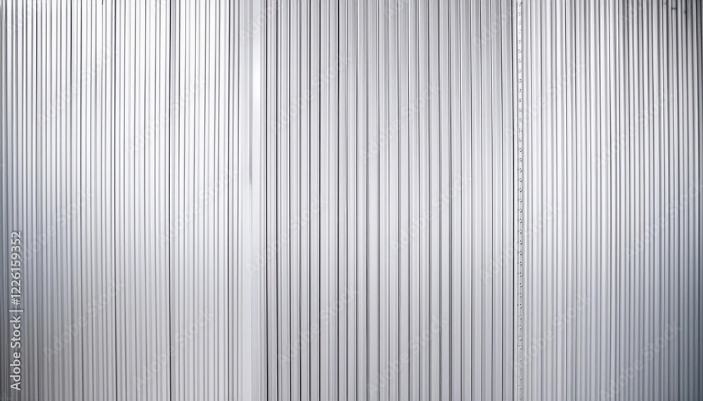 Elegant Texture of White Corrugated Metal in a Modern Industrial Background, Showcasing Clean Lines and Minimalistic Design. Elegant Texture of White Corrugated Metal in a Modern Industrial Background, Showcasing Clean Lines and Minimalistic Design.