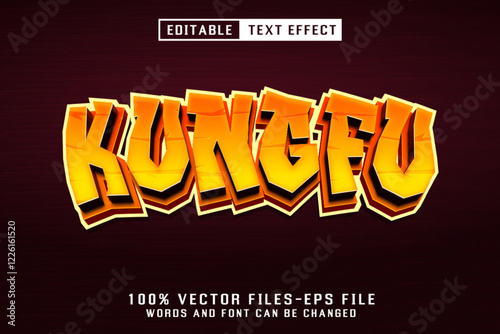 Kungfu Editable Text Effect