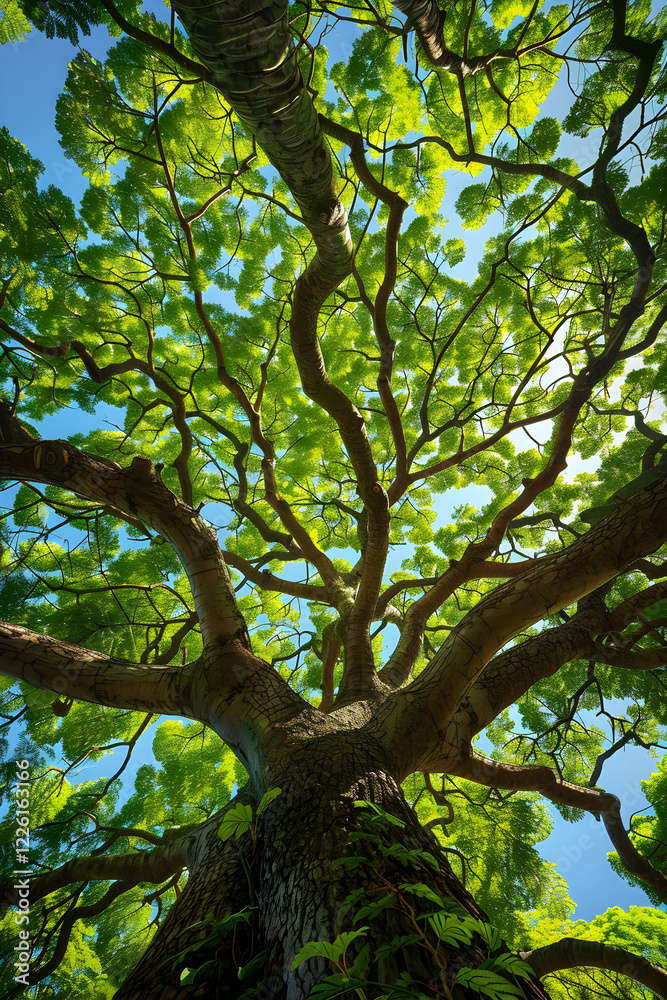 custom made wallpaper toronto digitalMajestic Oyamel Tree Stand Tall and Proud in Stunning Natural Landscape