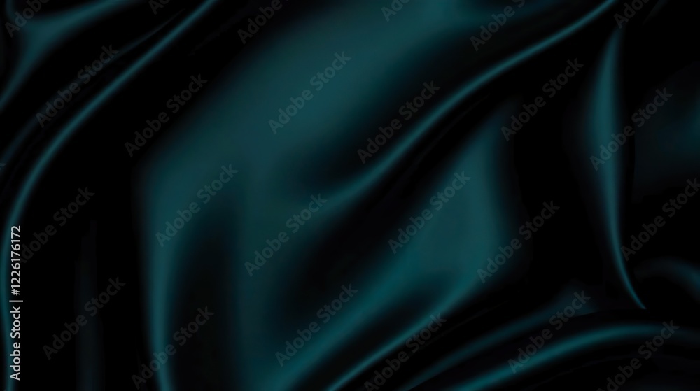 Fototapeta premium A luxurious and elegant background blending shades of black, dark blue, and deep emerald green in a seamless gradient.