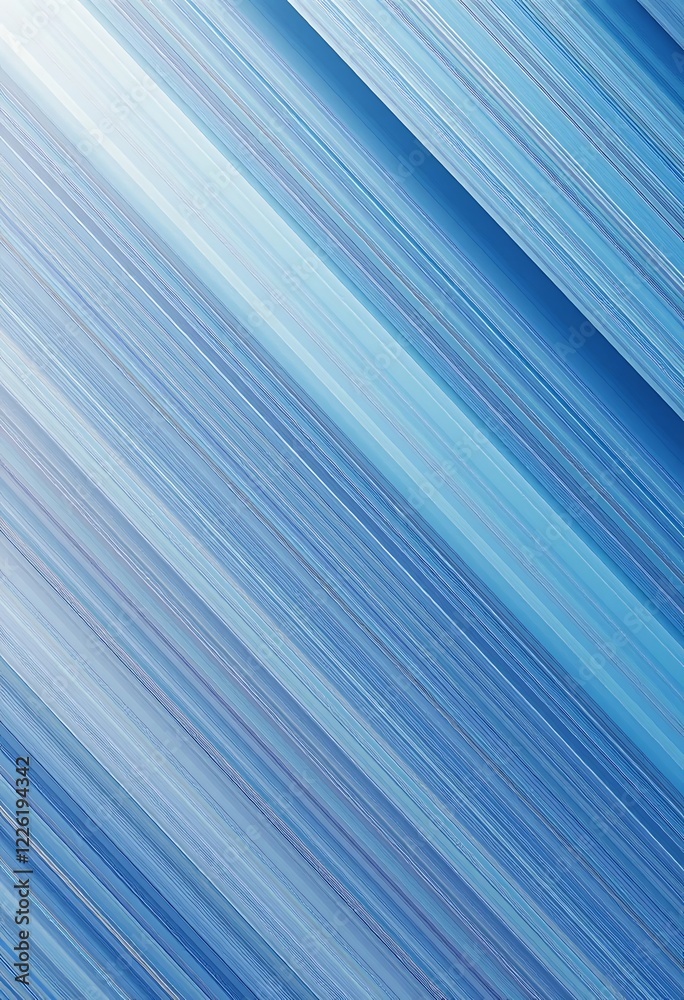 Obraz premium Abstract Blue Diagonal Lines Pattern Background