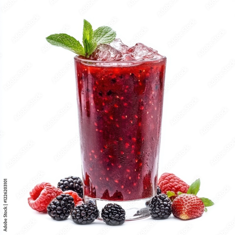 rich red juice made from strawberries raspberries rich red juice made from strawberries raspberries