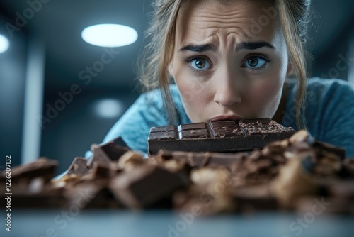 Sweet craving: human indulgence, confectionery obsession, chocolate temptation, sugary allure, dessert dependency, sweet tooth, taste addiction, indulgent treat, chocolate desire, sugary fascination.
