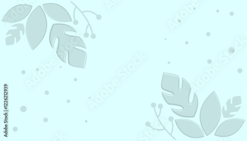 background of leaf and flower shadows