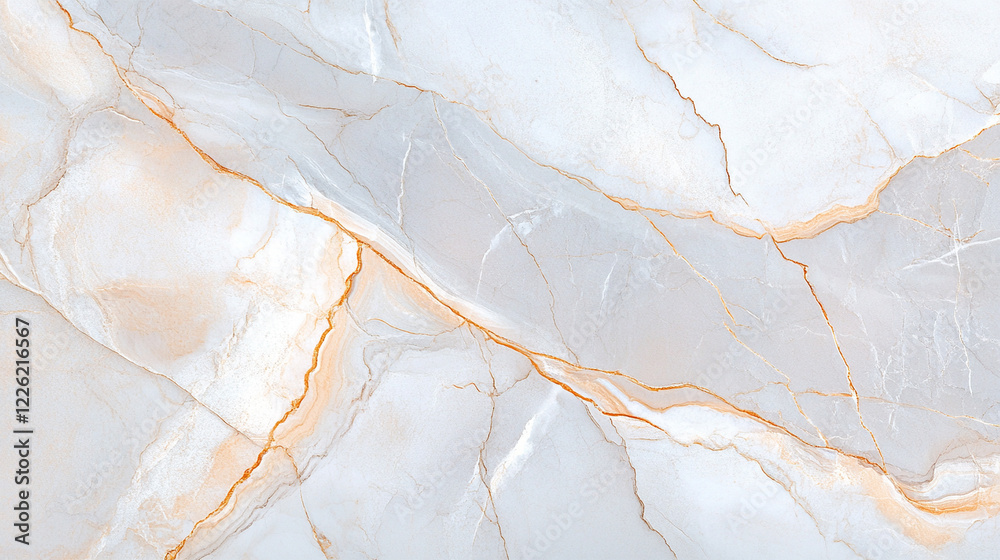 Fototapeta premium Clean Marble A Subtle White Background with Minimal Gray Veining-1