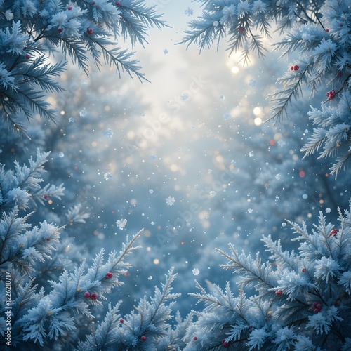 Christmas snow