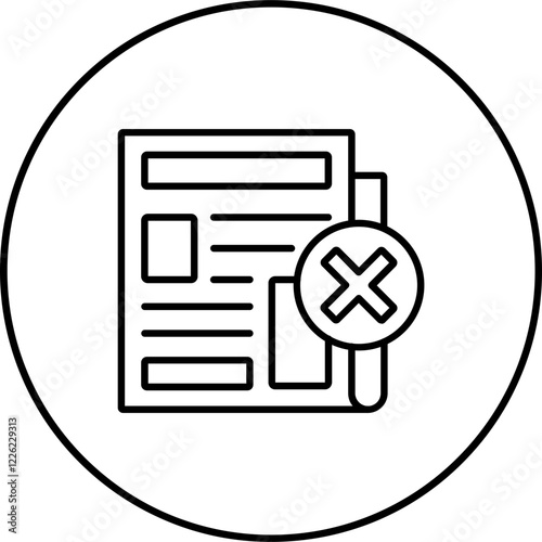 Fake News Icon