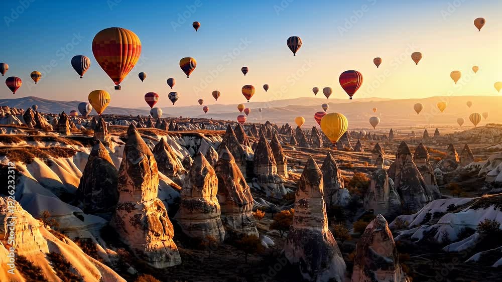 Cappadocia Hot Air Balloons Sunrise