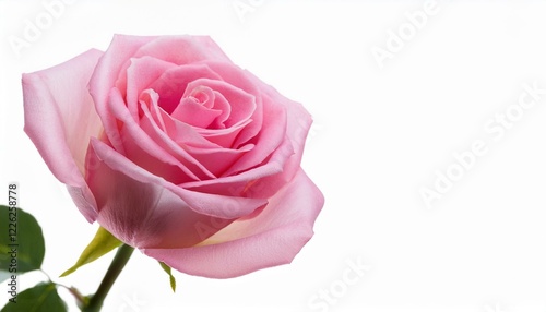 One pink rose flower on transparent background, zen, stone, stack, balance, harmony, nature, wellness, calmness, mindfulness, peace, meditation, calm, serenity, relaxation, simplicity, spirituality, t