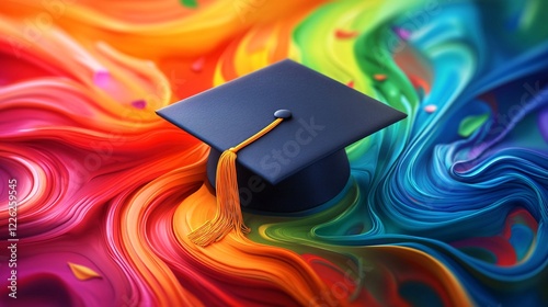 Embracing the elegance of scholarly success with a hint of creative style