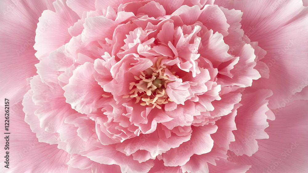 Pink peony blossom close-up, floral texture Pink peony blossom close-up, floral texture