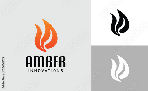 Stylized of Amber Innovations Logo