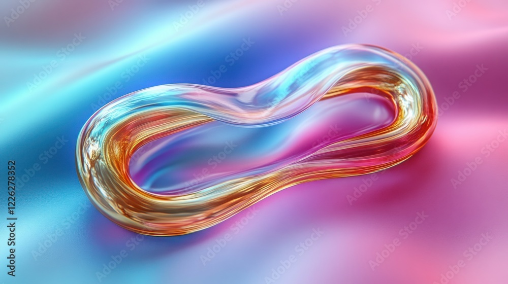Abstract iridescent glass swirl vibrant colors 3D render colorful background fluid design Abstract iridescent glass swirl vibrant colors 3D render colorful background fluid design