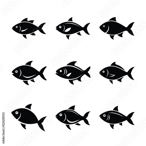 The graphic representation showing the small fish in a waterway is flawless.