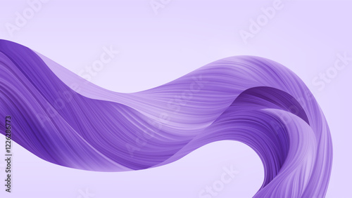 Minimalist abstract background, abstract artwork featuring a fluid deep purpl...