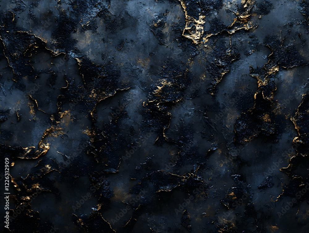 Dark blue gold marble texture background Dark blue gold marble texture background
