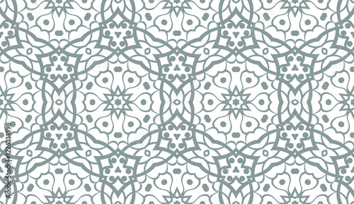 Creative Geometric Ornament. Seamless Vector Illustration. Design for Fashion, Interior, Textile