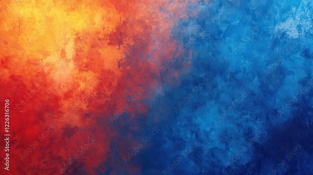 Fototapeta premium Abstract Red and Blue Texture Background