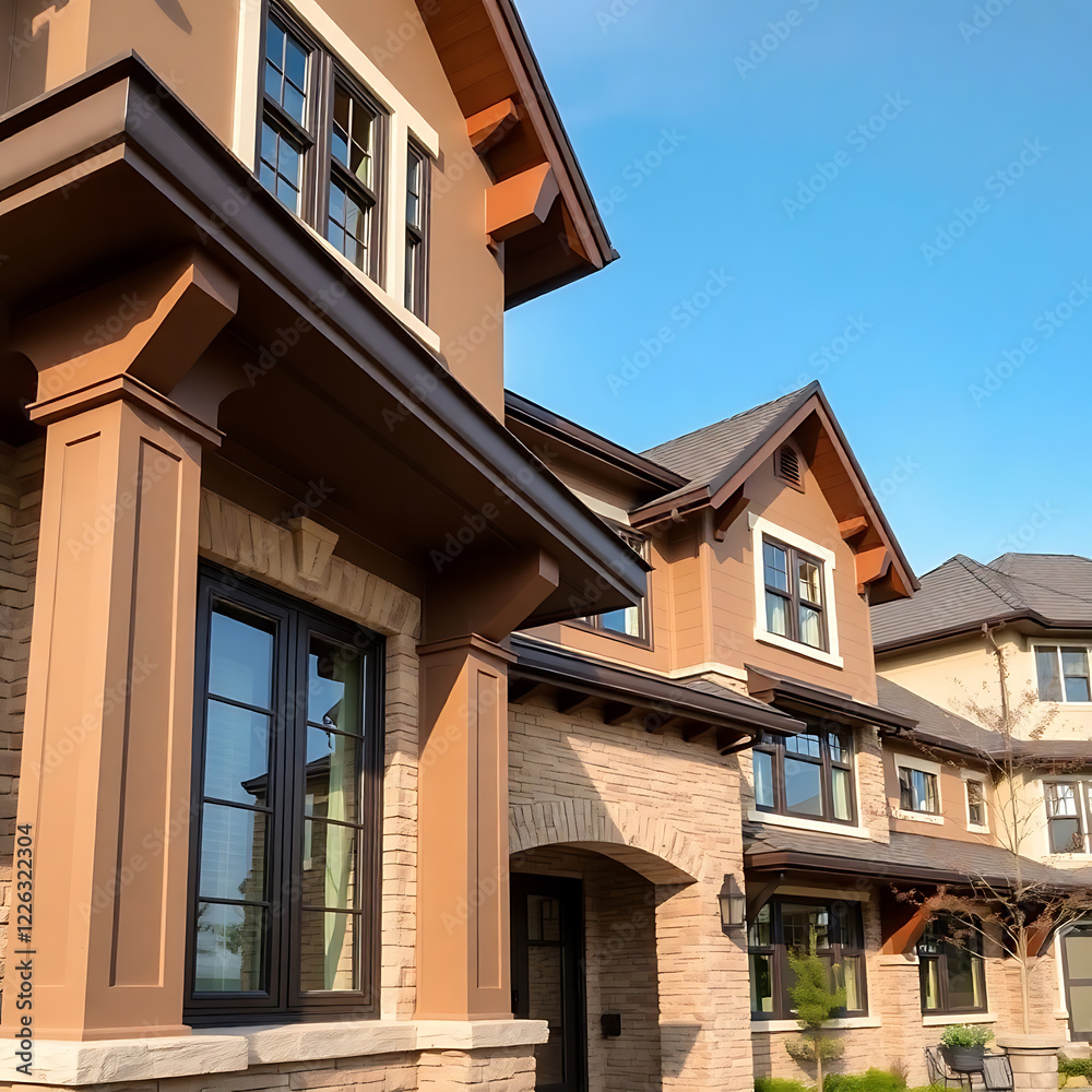 Luxury Brownstone Homes: Modern Architecture and Sophisticated Design in Upscale Neighborhood Luxury Brownstone Homes: Modern Architecture and Sophisticated Design in Upscale Neighborhood