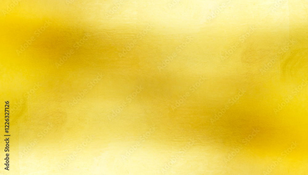 Obraz premium Shiny yellow leaf gold metall