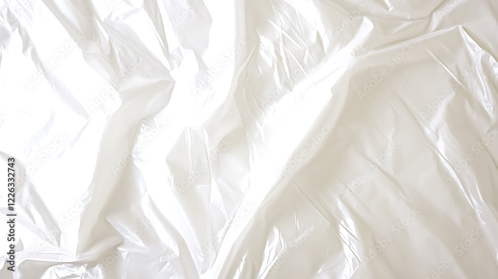 Obraz premium White Plastic Sheet Texture Background Image