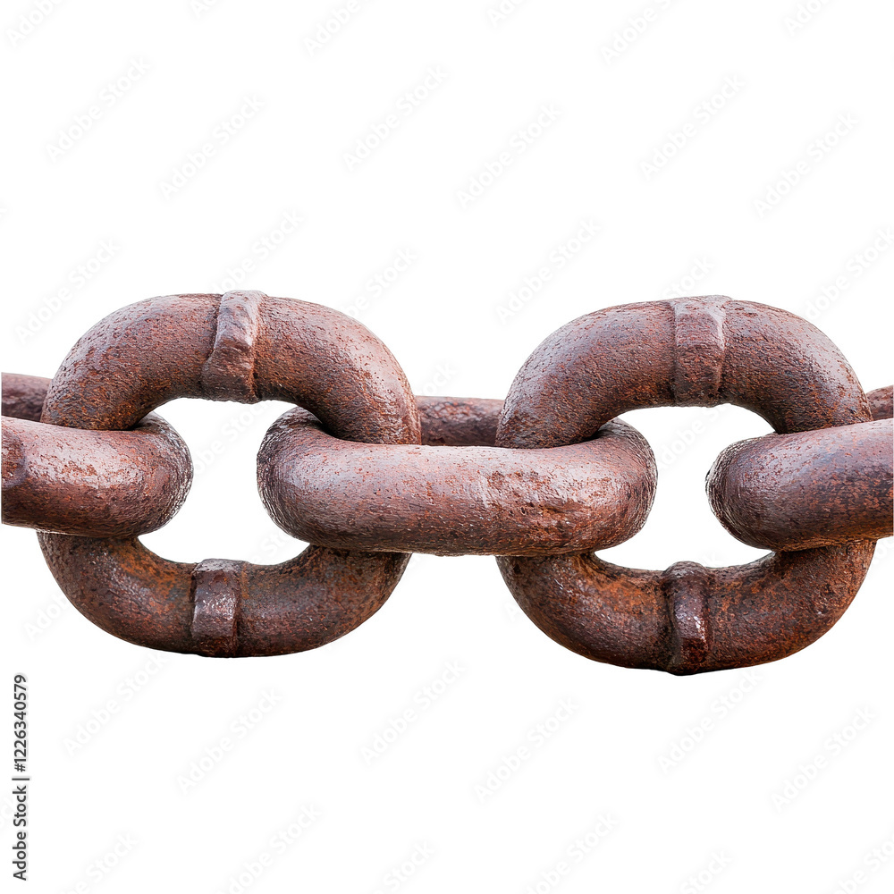 Rust and Resilience: A close-up showcases the raw strength of a rusty metal chain, symbolizing unbreakable bonds and enduring connection. Rust and Resilience: A close-up showcases the raw strength of a rusty metal chain, symbolizing unbreakable bonds and enduring connection.