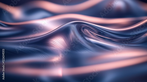 Fluid and modern wave design background with layered curves and vibrant hues, offering a versatile and eye-catching look for various applications.