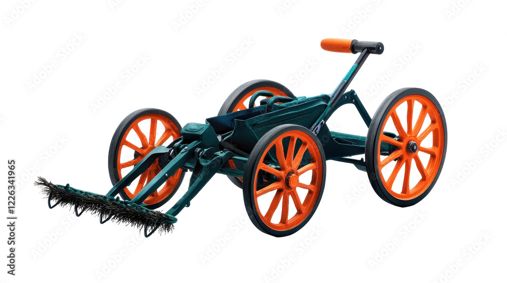 Fototapeta premium Colorful gardening tool designed for efficient plant care and maintenance. transparent background