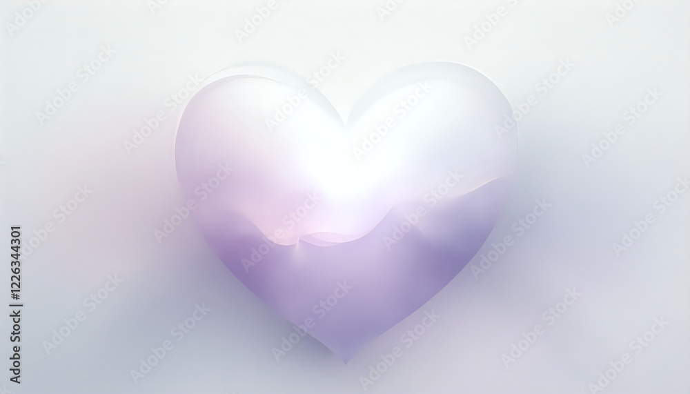 a beautiful heart shape on a soft background a beautiful heart shape on a soft background
