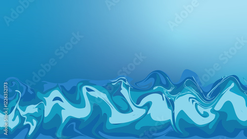light blue background with a slight touch of marble texture on the bottom side.