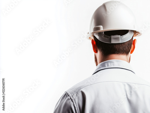 Confident Industrial Engineer in Hard Hat: Embodying Expertise, Safety, and Precision to Optimize Processes and Drive Innovation in the Industry.