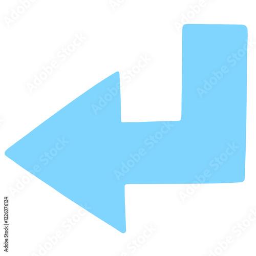 light blue silhouette enter arrow Free Download light blue silhouette enter arrow - GFXLoad