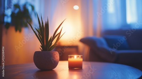 Flowerpot Lighting Vase Houseplant Candle Serveware Living room Heat Still life photography Floral design