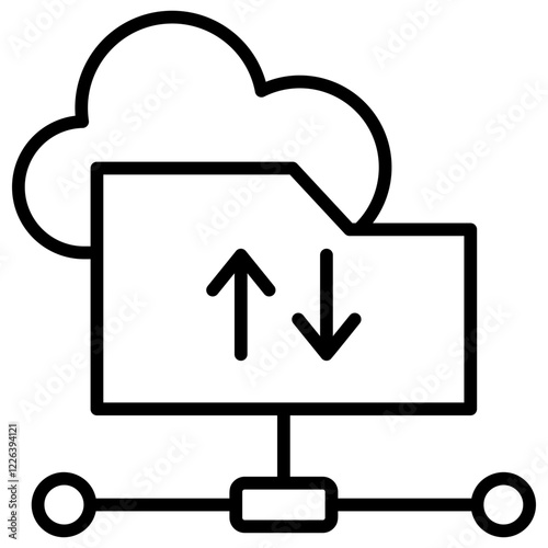 Ftp Outline Icon