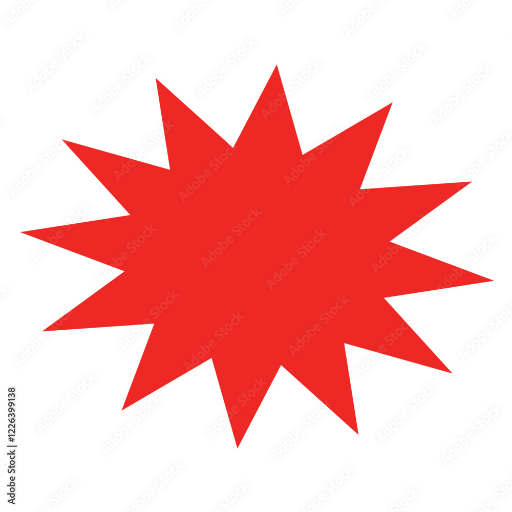 bursting shape speech bubbles set. starburst and sunburst cartoon with different color isolated on white background bursting shape speech bubbles set. starburst and sunburst cartoon with different color isolated on white background