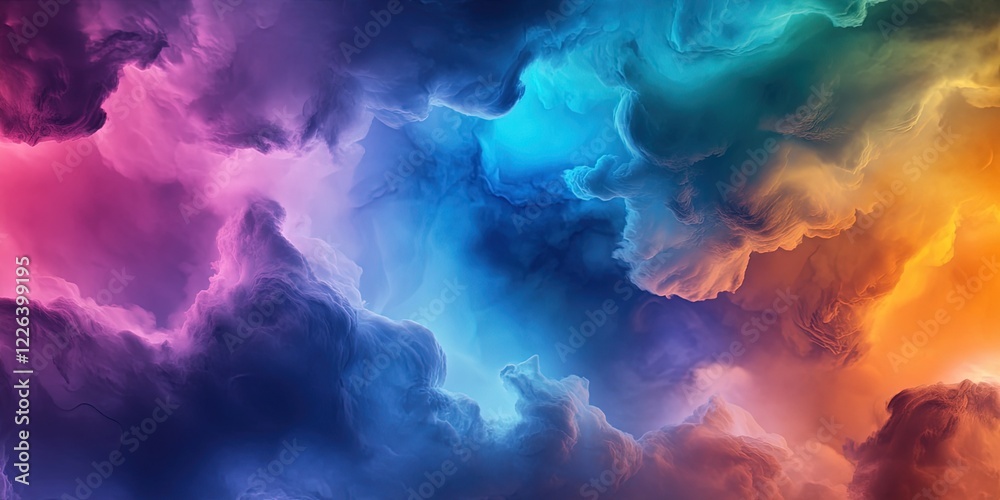rainbow over clouds rainbow over clouds