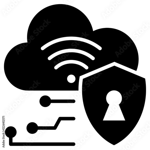 Vpn Glyph Icon