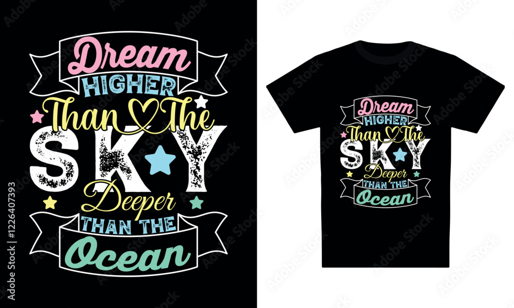 Simple motivational typography t-shirt design