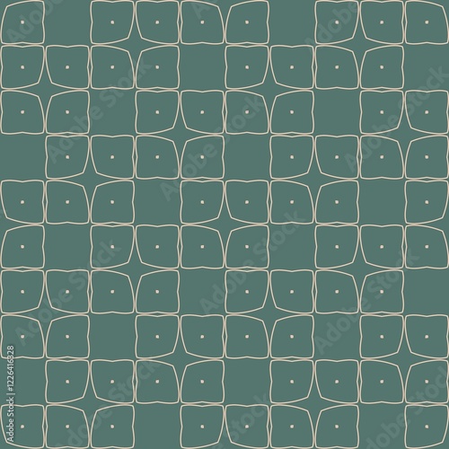 geometric seamless pattern in cross weave style