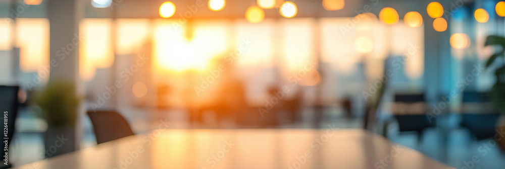 Blurred background of a modern coworking space showcasing sleek black furniture and abundant natural light. ideal for productivity and collaboration in a stylish environment. Blurred background of a modern coworking space showcasing sleek black furniture and abundant natural light. ideal for productivity and collaboration in a stylish environment.