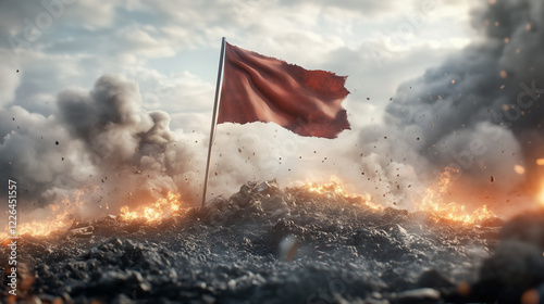 Red Flag in War: A dramatic...