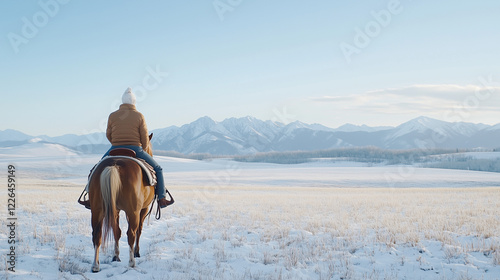 Horseback Riding in Winter ...