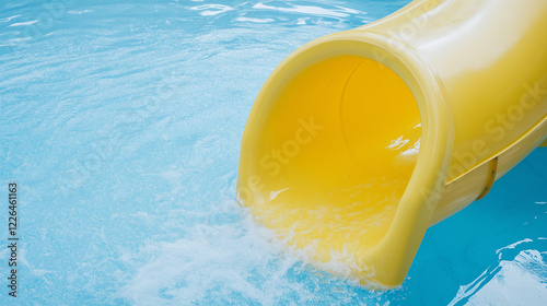 Yellow Water Slide Entrance...