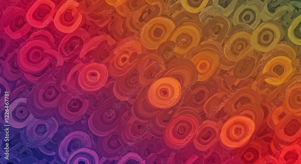Abstract Circles: A captivating abstract composition featuring a dynamic array of colorful concentric circles, creating a visually engaging and modern design. Abstract Circles: A captivating abstract composition featuring a dynamic array of colorful concentric circles, creating a visually engaging and modern design.
