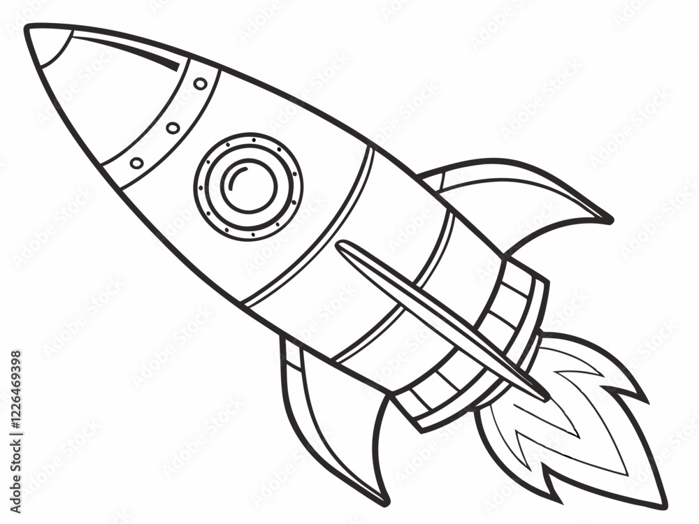 rocket ship, retro space illustration, black and white line drawing, stars and planets, simple sketch style, children's book illustration, vintage sci-fi aesthetic, cute spaceship design, rocket ship, retro space illustration, black and white line drawing, stars and planets, simple sketch style, children's book illustration, vintage sci-fi aesthetic, cute spaceship design,