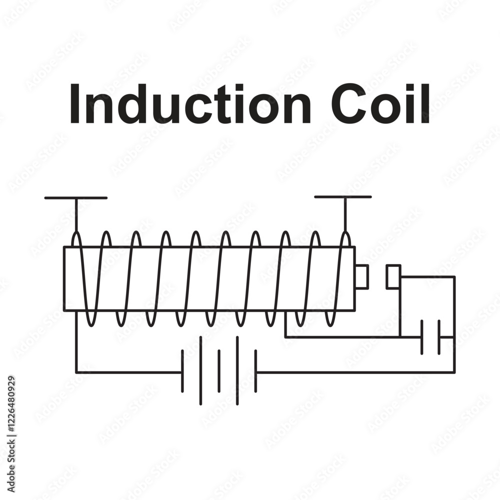 Obraz premium Induction Coil